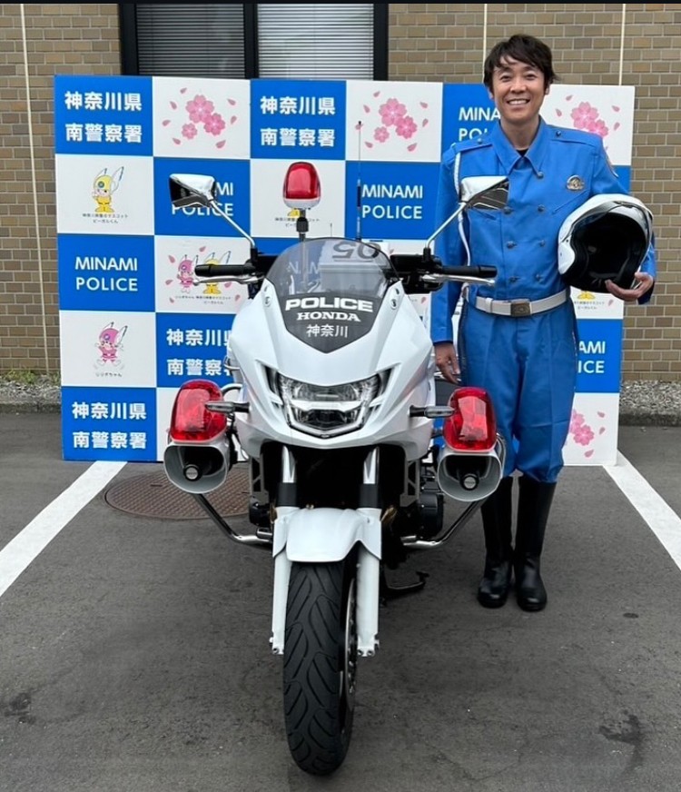 神奈川県南警察署 1日白バイ隊員